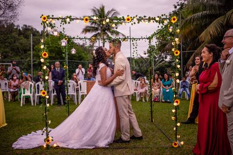 fotografia beijo casamento, viana-es'