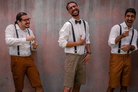 Fotografia de Casamento de Dia - Vitoria - ES - Making Of Noivo'