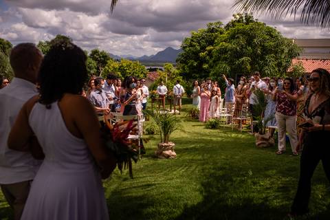 Fotografia de Casamento em Vitoria Espirito Santo - Entrada da Noiva'