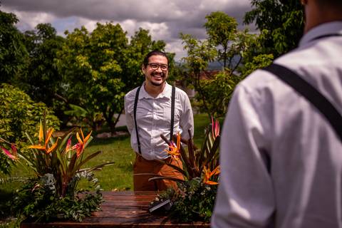 Fotografia de Cerimonia de Casamento - Vitoria ES - entrada da noiva'