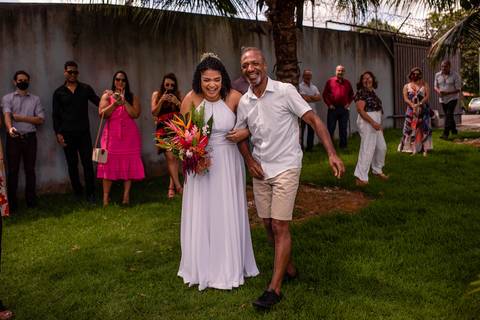 Entrada da noiva - Cerimonia de casamento - Vitoria - ES '