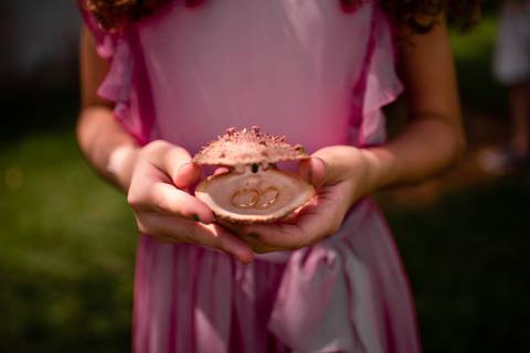 Entrada das alianças - Fotografia de CAsamento - Vitoria - ES'
