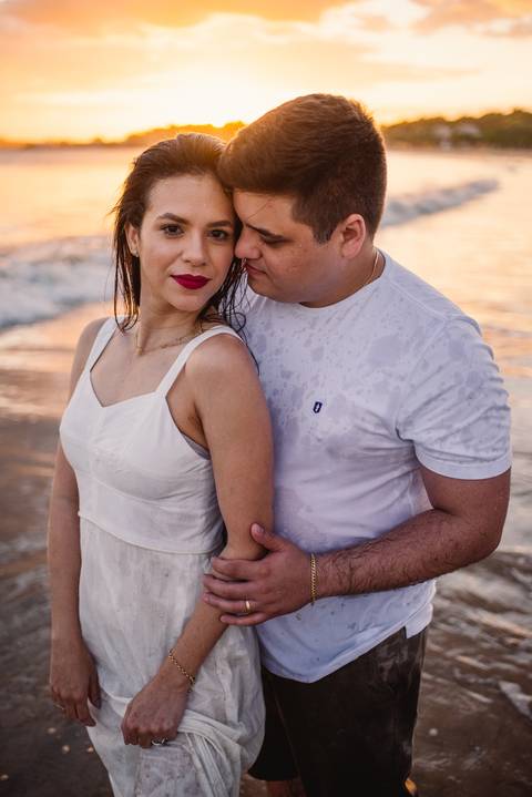 retrato documental casal - praia de ubu - anchieta - es'