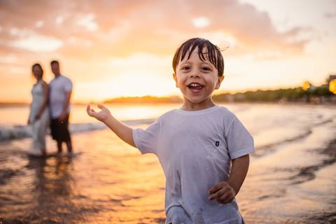 ensaio fotografico de familia - praia de ubu - anchieta - es'