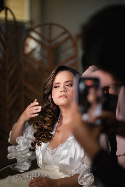 Making off noiva por leh fotográfa'