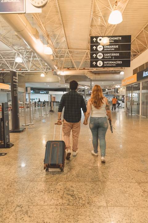 Silvinho e Giu (Aeroporto Leite Lopes)'