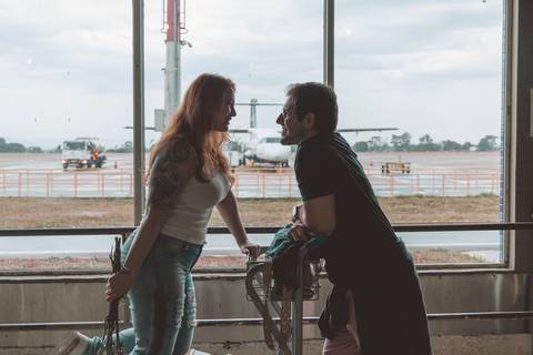 Silvinho e Giu (Aeroporto Leite Lopes)'