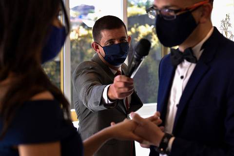 momento do sim, casamento durante a pandemia'