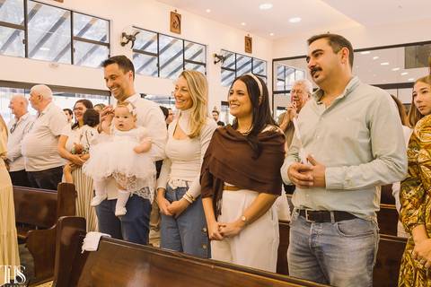 familiares em batizado igreja - fotografa em sp sbc abc'