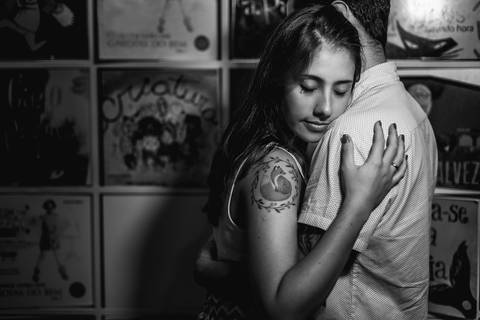 pre wedding carol e rafa livraria da travessa ribeirão shopping ribeirão preto sp'