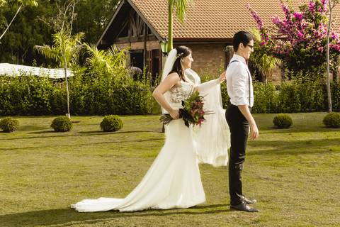 first look elopement casamento no campo casamento ao ar livre casamento itatiba sp hotel villa dangelo eventos'