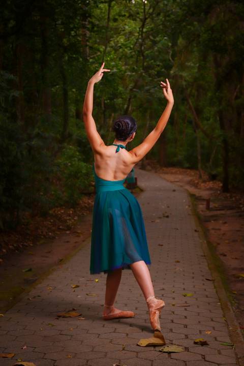 vestido de ballet'