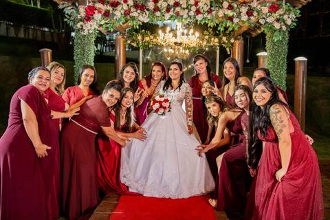 Fotos com Madrinhas'