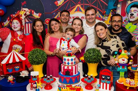 Fotografia de Aniversario Infantil de 1 ano'