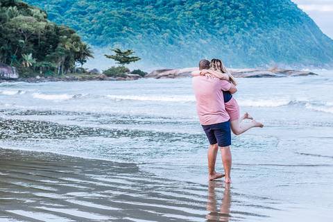 ENSAIO CASAL PRAIA DE IPORANGA - Guarujá - SP '