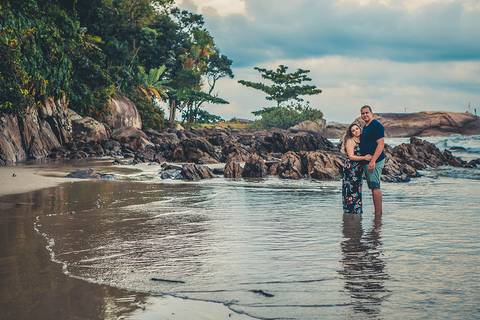 ENSAIO CASAL PRAIA DE IPORANGA - Guarujá - SP '
