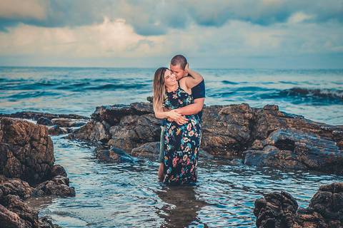 ENSAIO CASAL PRAIA DE IPORANGA - Guarujá - SP '