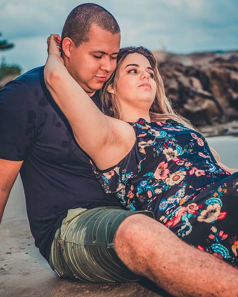 ENSAIO CASAL PRAIA DE IPORANGA - Guarujá - SP '