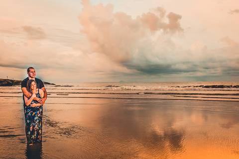 ENSAIO CASAL PRAIA DE IPORANGA - Guarujá - SP '