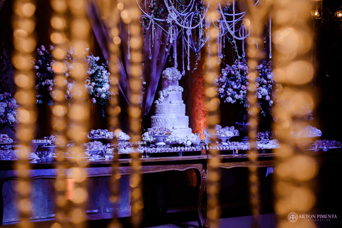detalhes do bolo de casamento'