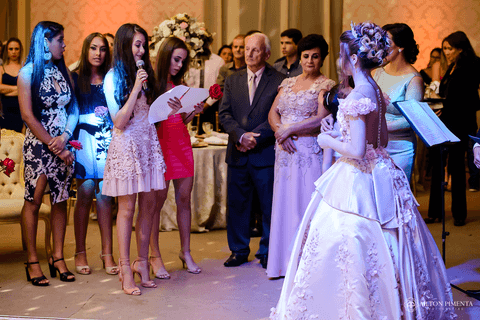 homenagem das amigas'