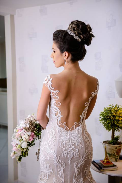 fotos de noiva em salao'