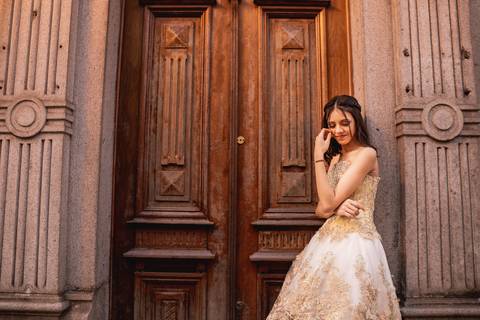 Debutante em Centro Histórico de Santos'