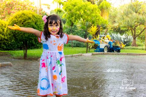 Fim do ensaio infantil no parque Jacques Cousteau no bairro Betânia em BH'