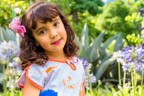 Linda foto ensaio infantil'