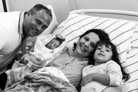 Foto da família completa! Materdei BH'