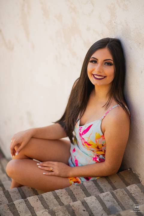 look floral fotos de 15 anos'