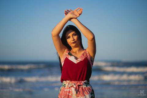15 anos na praia de laguna'