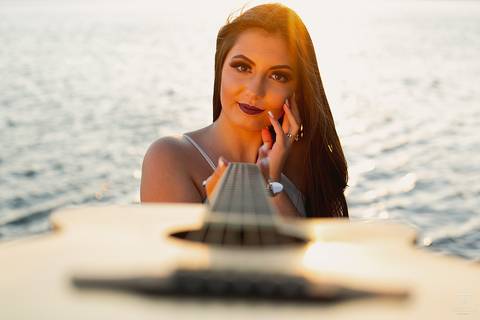 ideias de fotos com violao'