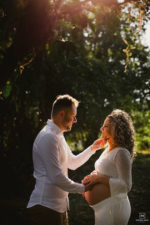 ensaio gestante em rio fortuna'