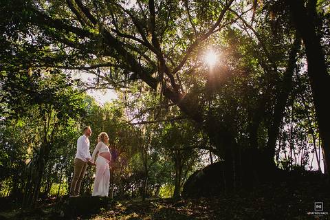 fotos de branco na gravidez'