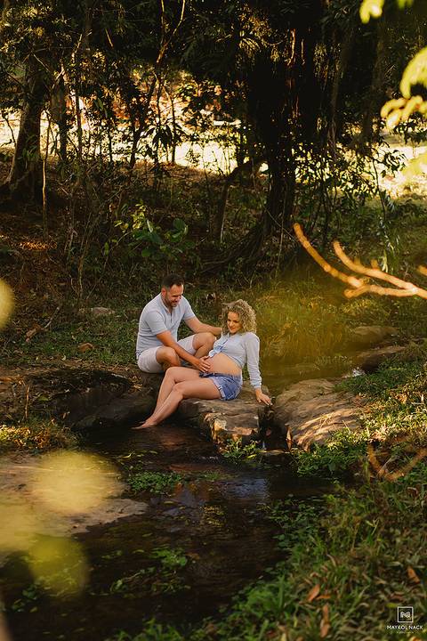 roupas para fotos na cachoeira'