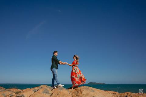 ensaio de casal na guarda do embaú'
