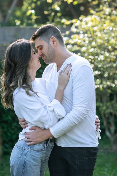 Momento do casal  na Cabana de teresópolis '