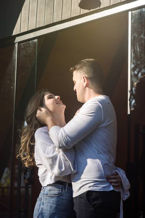 Fotos de casamento na cabana '