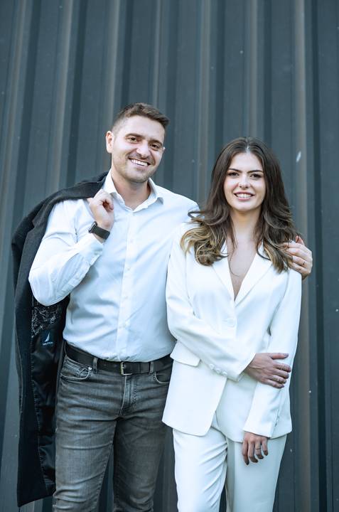 Fotografias romanticas Pré-Wedding'