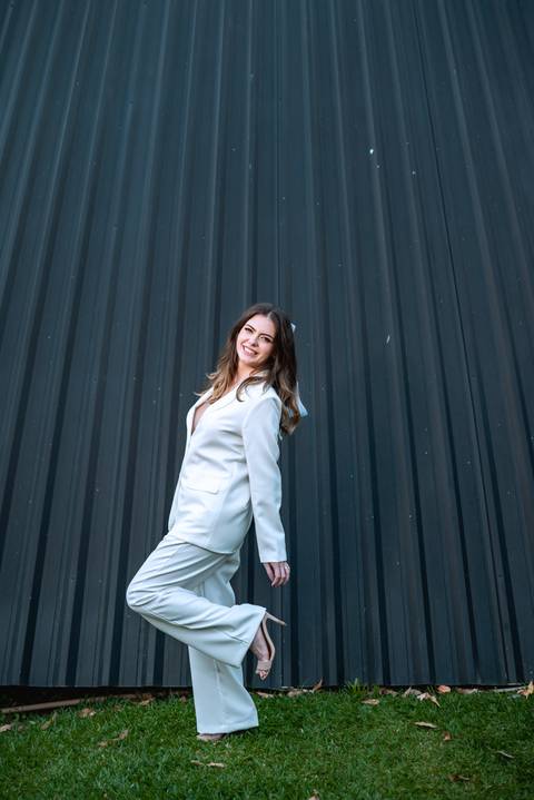 Noiva na natureza exuberante'