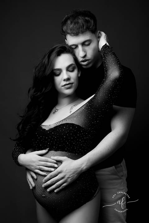 foto pré mamã sensual com marido'