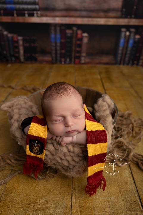 foto newborn herry potter'