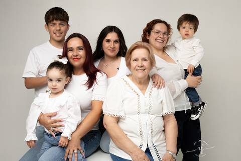 sessão fotografia de famila varias gerações'
