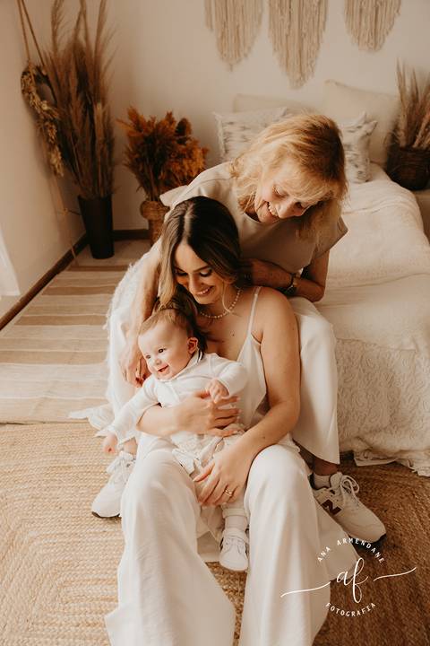 fotos mae filjo e avo'