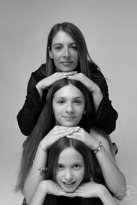 fotos mãe e filhas'