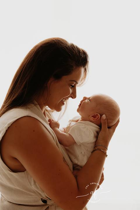 Foto mãe e filho'