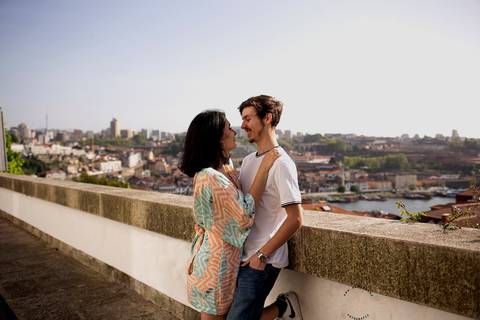 fotos casal na ribeira no porto'