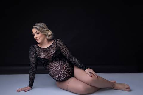 Grávida de gêmeos em Brasilia, Gabi Aine'