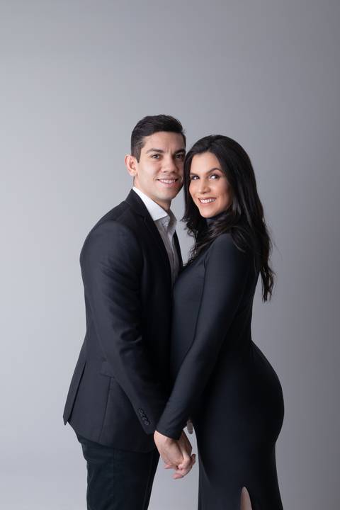 ensaio gestante Brasilia em estúdio'